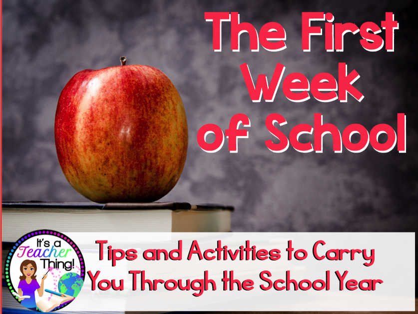 First week tips and activities