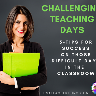 Learn 5 tips to help you find success on those difficult teaching days after a break