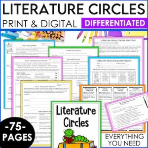 Using literature circles in the classroom is a great addition to your lesson plan ideas, especially after a vacation break.