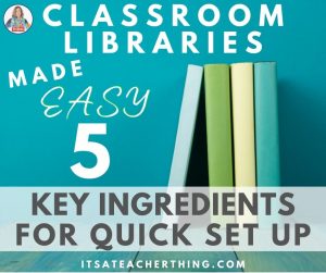 Learn 5 easy tips to help you set up and organize your classroom library.