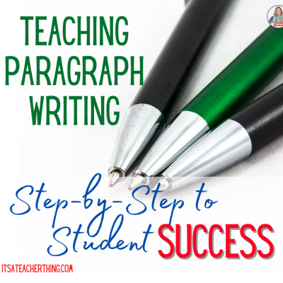 Title image Paragraph Writing: A Step By Step Plan