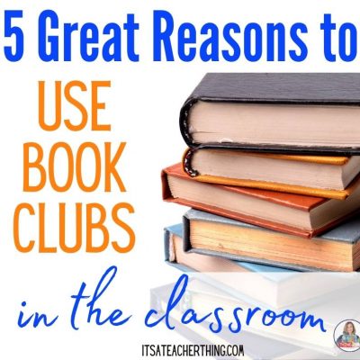 Learn 5 great reasons for using book clubs in the classroom.