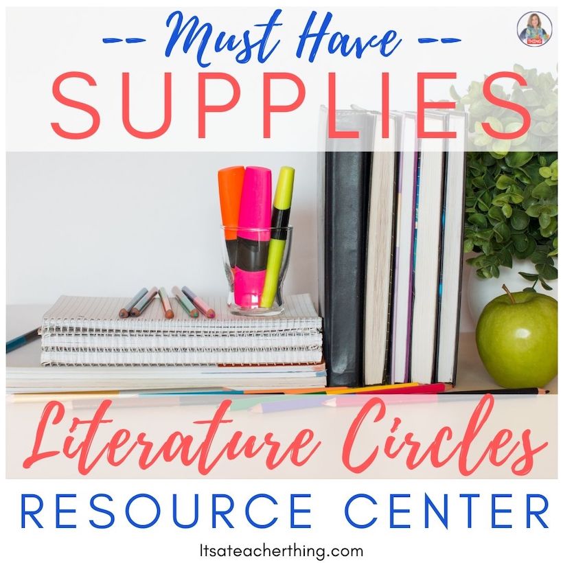 Literature circles resource centers are a great way to support your students and reduce your workload. Find out what to include in your literature circles resource center.