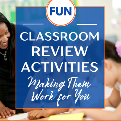 Classroom review games are valuable practice tools. Learn how you ca be efficient with games during limited classroom minutes.